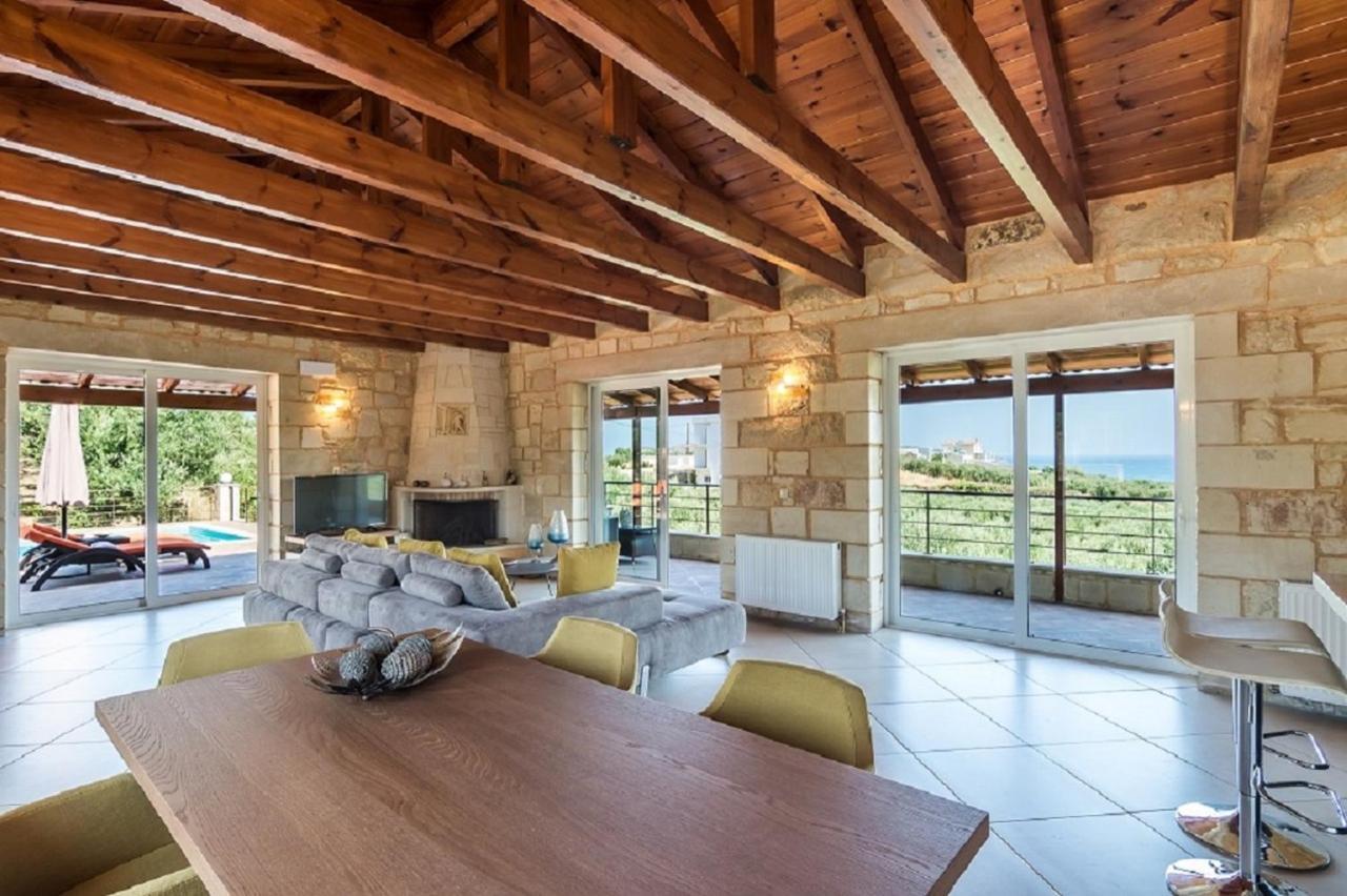 Villa Chara Chania Agia Marina Buitenkant foto