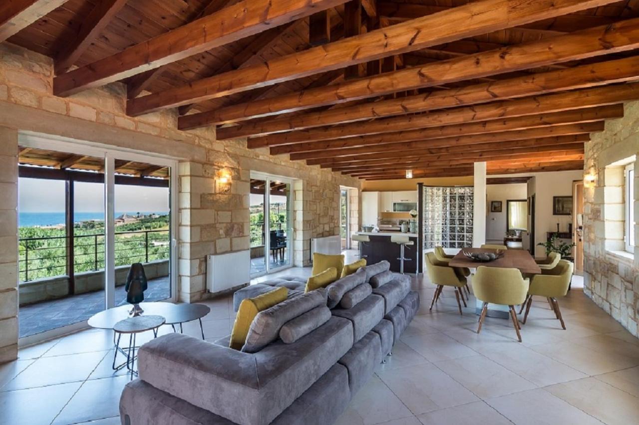 Villa Chara Chania Agia Marina Buitenkant foto